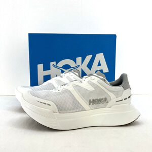 Hoka One Transport X Running Shoes Carbon Plate White Men’s 7 Women’s 8 NEW